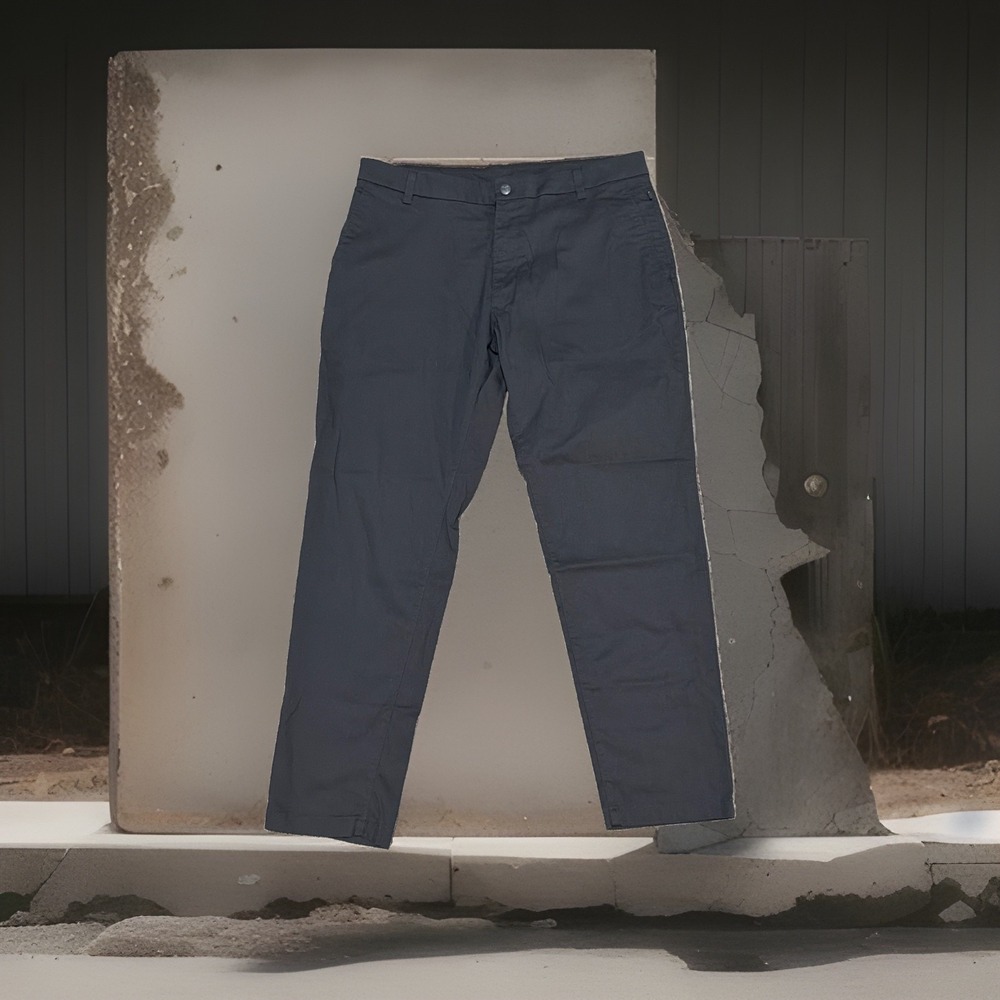 Birddogs Pants Mens 36x30 Gray Stretch Chino Casual Golf Lightweight Travel